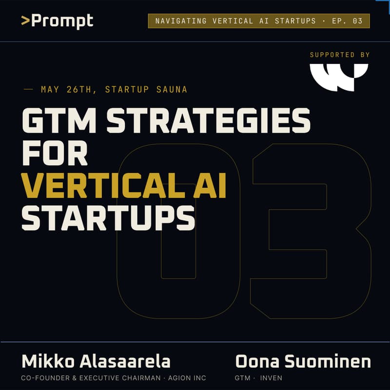 Cover Image for Prompt: GTM Strategies for Vertical AI Startups