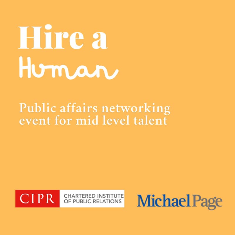 Cover Image for Hire a Human: Public affairs networking for mid-level talent