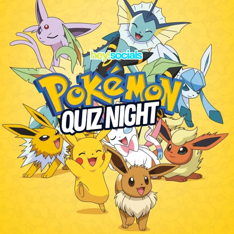 Cover Image for Pokemon Quiz Night (Friday, June 26 | 8PM)
