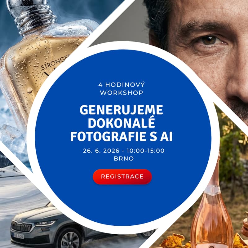 Cover Image for WORKSHOP - Generujeme profi fotografie a grafiku s AI