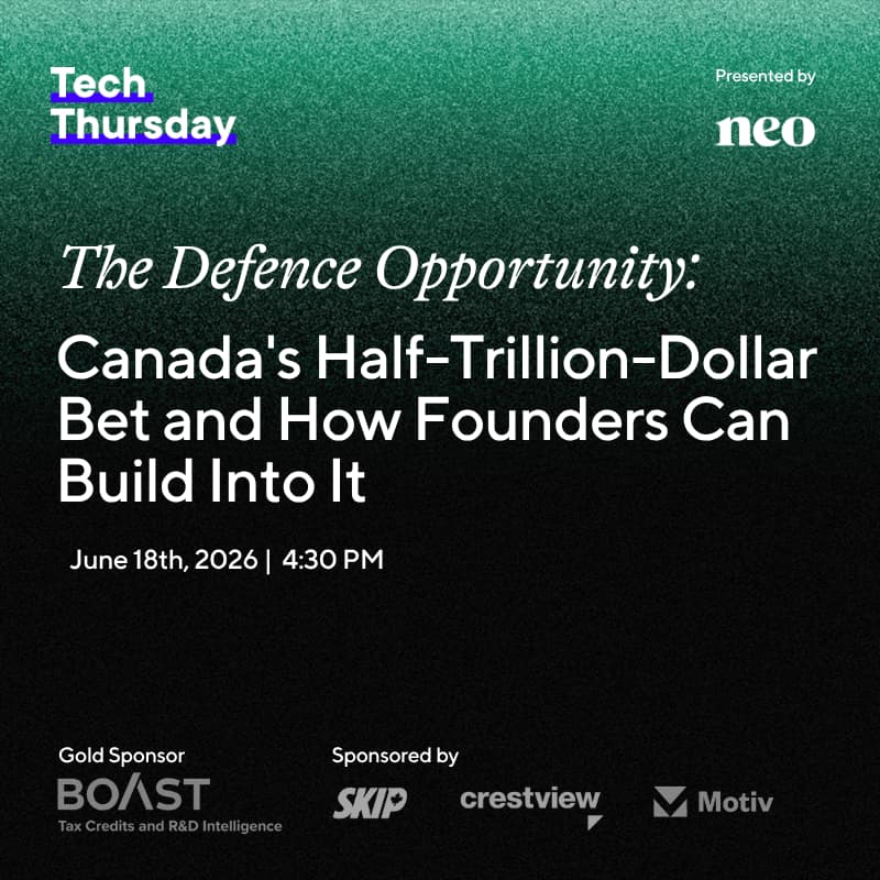 Cover Image for The Defence Opportunity: Canada's Half-Trillion-Dollar Bet and How Founders Can Build Into It
