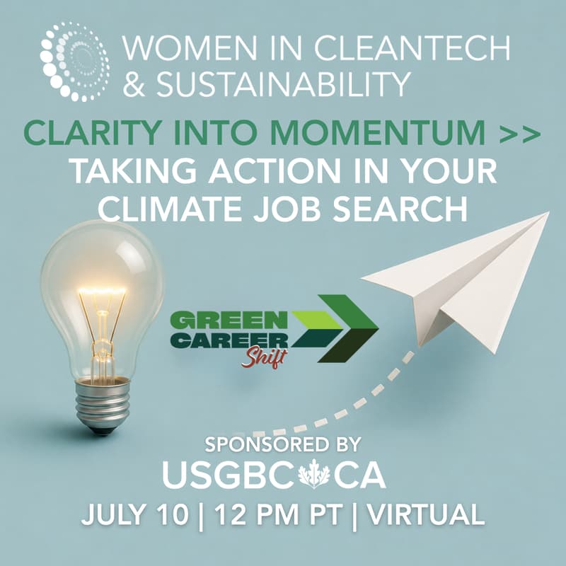 Cover Image for Turning Clarity into Momentum: Taking Action in Your Climate Job Search