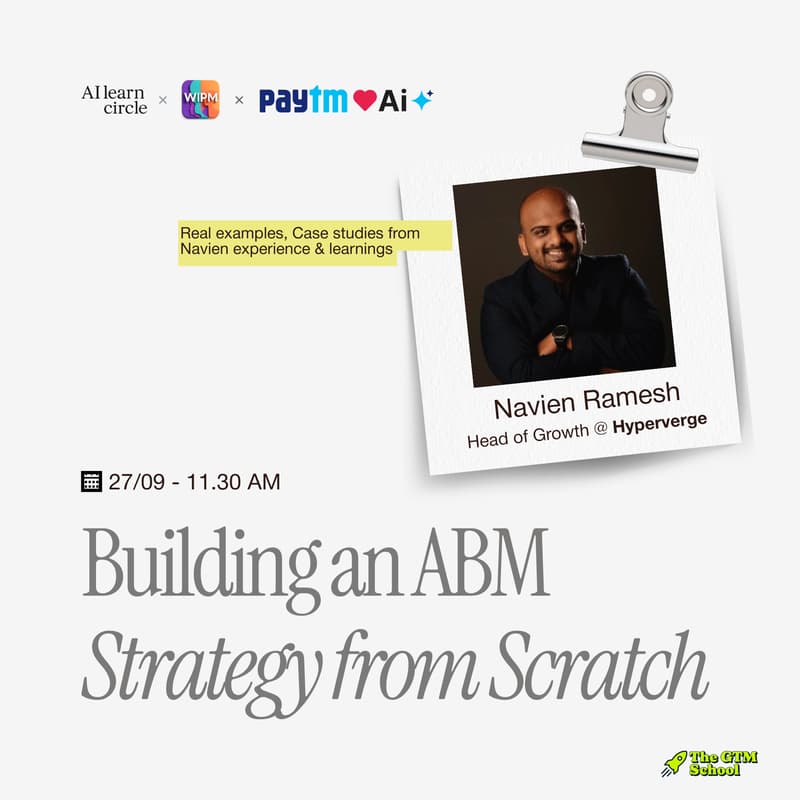 Cover Image for Building an ABM Strategy from Scratch
