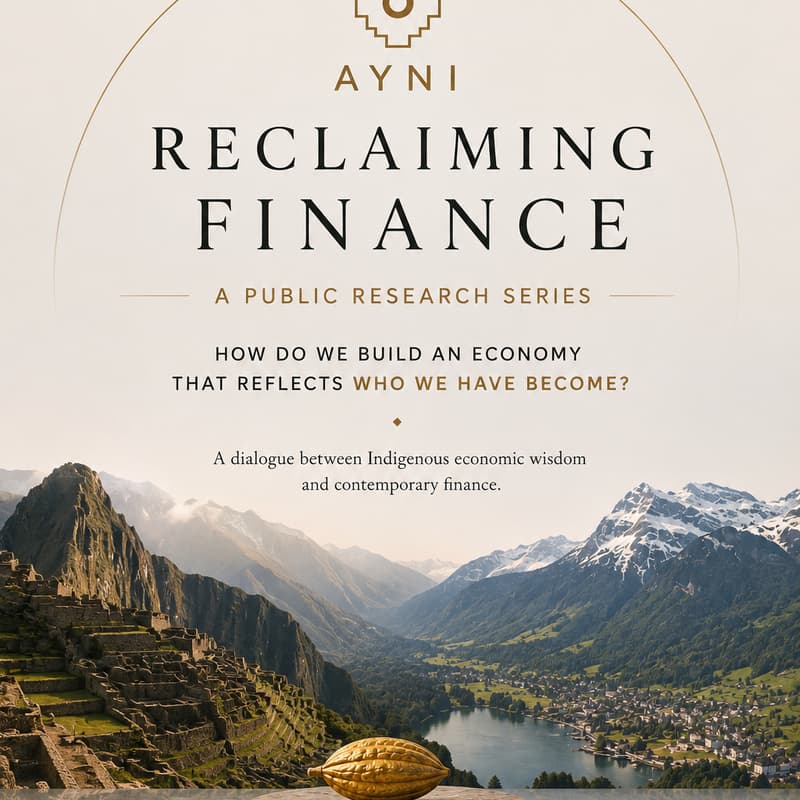 Cover Image for Ayni - Reclaiming Finance