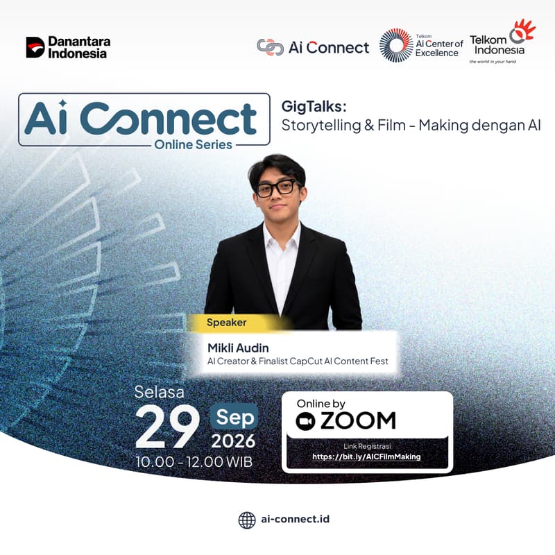 Cover Image for GigTalks: Storytelling & Film-Making dengan AI