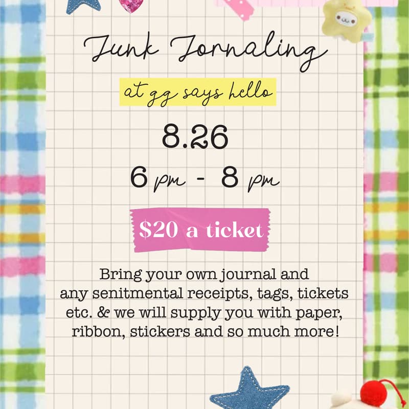 Cover Image for GG’s Junk Journaling