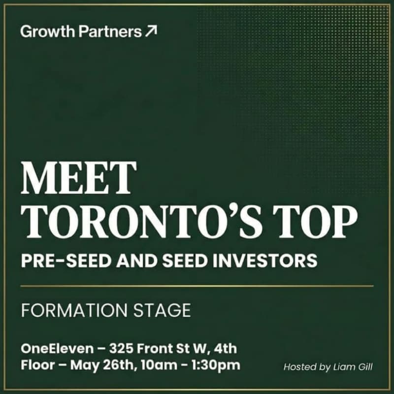 Cover Image for Meet The Funds: Hear From Toronto's Top Early Stage VCs
