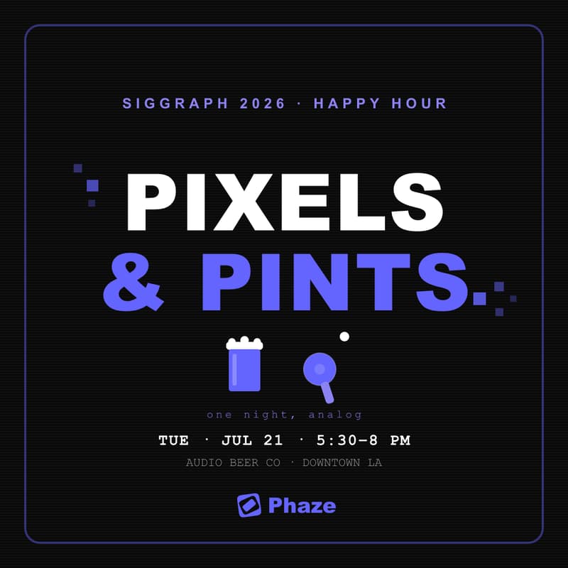 Cover Image for Pixels & Pints by Phaze (7min walk from LACC)