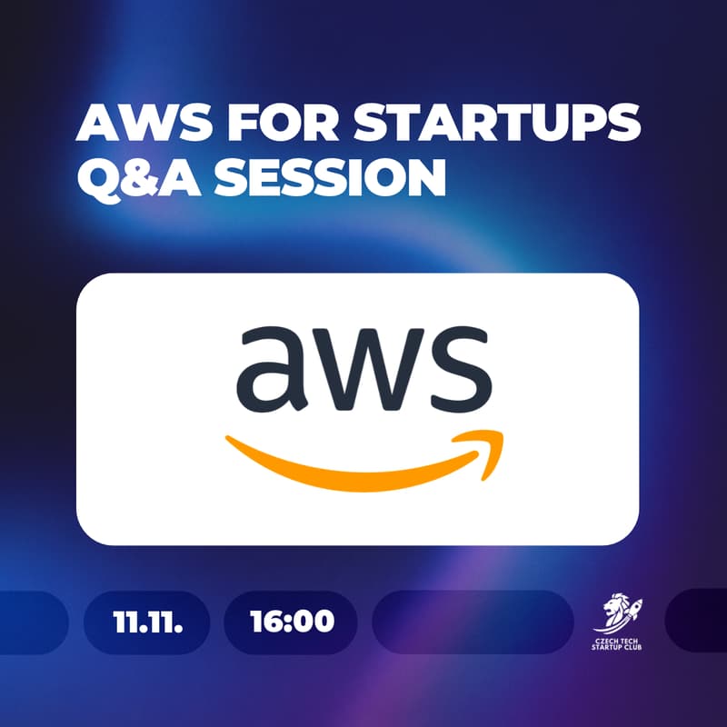 Cover Image for Jak získat $10 000 AWS kreditů pro váš startup (Q&A SESSION)ᶜᶻ
