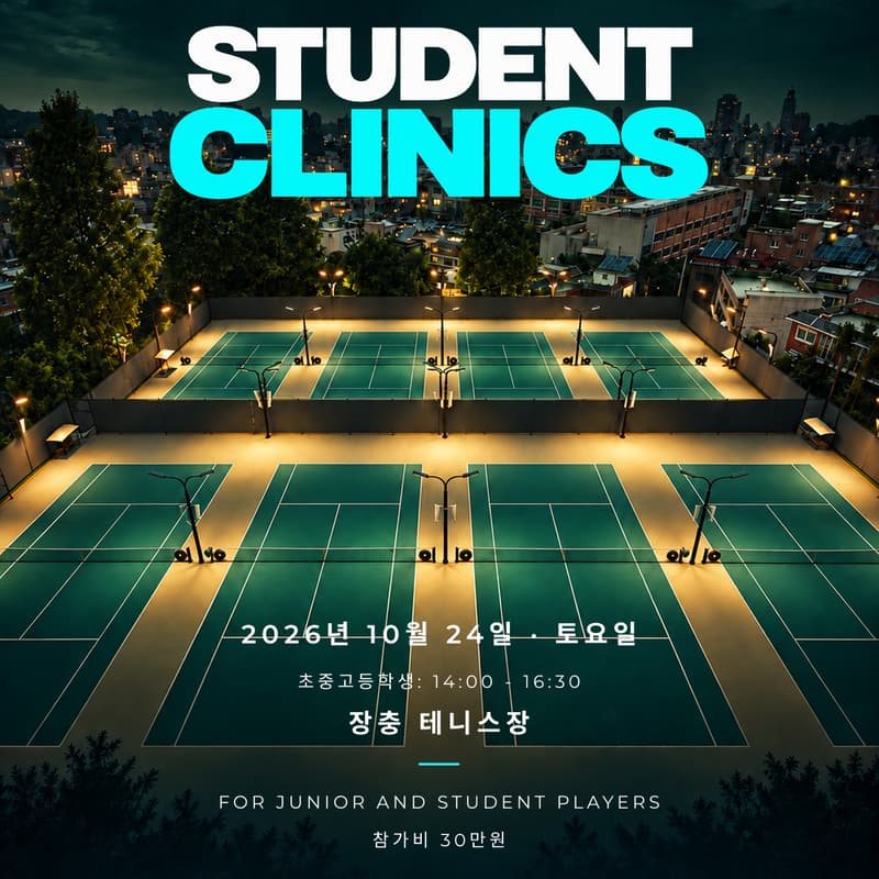 Cover Image for Rafa Nadal Academy Student Clinic | 라파 나달 아카데미 학생 클리닉