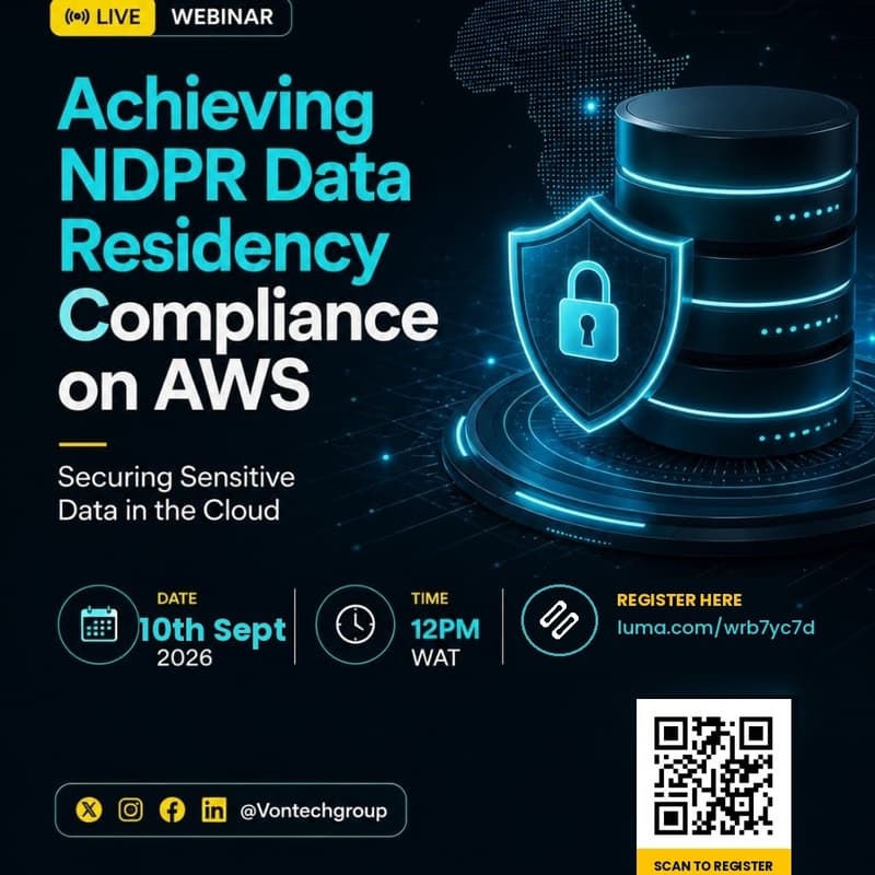 Cover Image for Achieving NDPR Data Residency Compliance on AWS: Securing Sensitive Data in the Cloud
