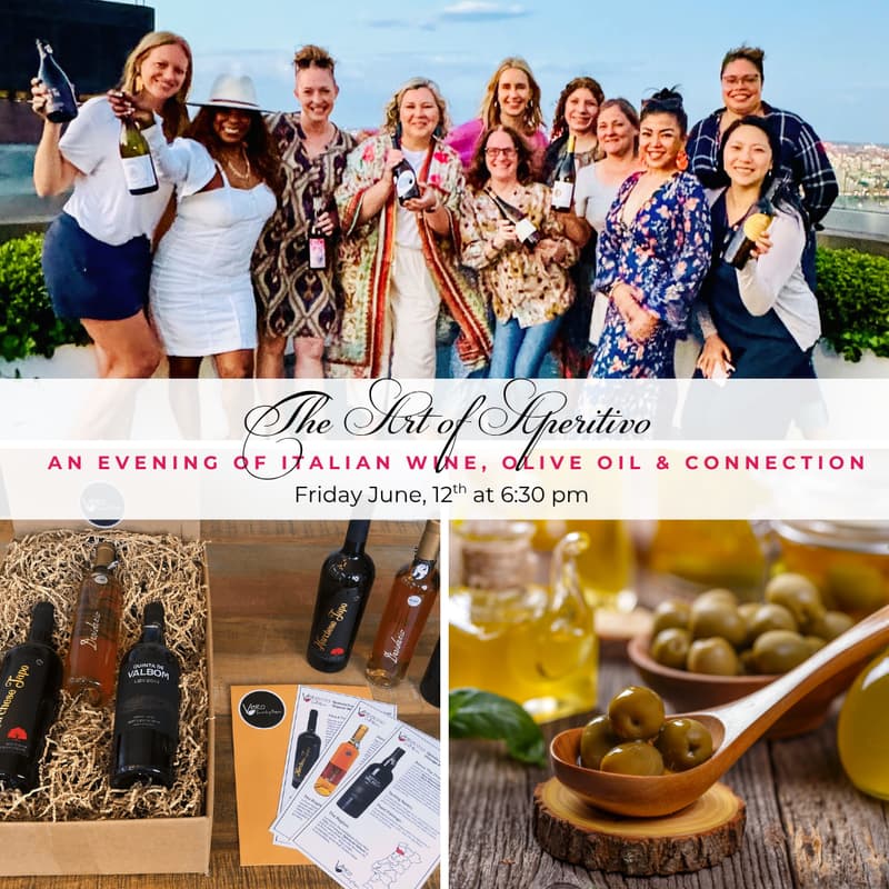 Cover Image for The Art of Aperitivo: An Evening of Italian Wine, Olive Oil & Connection