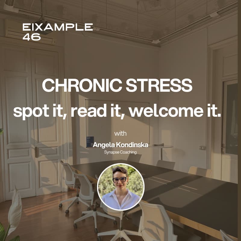 Cover Image for Chronic Stress - spot it, read it, welcome it.