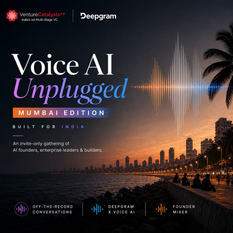 Cover Image for Voice AI Unplugged by Deepgram × Venture Catalysts++