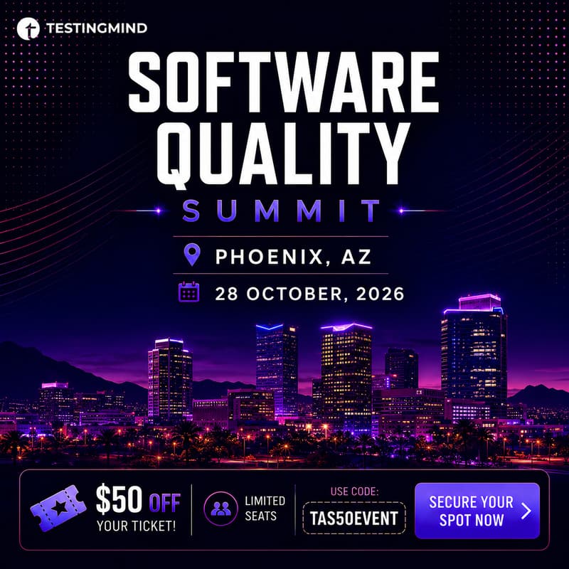 Cover Image for Software Quality Summit | Phoenix | Oct 28, 2026