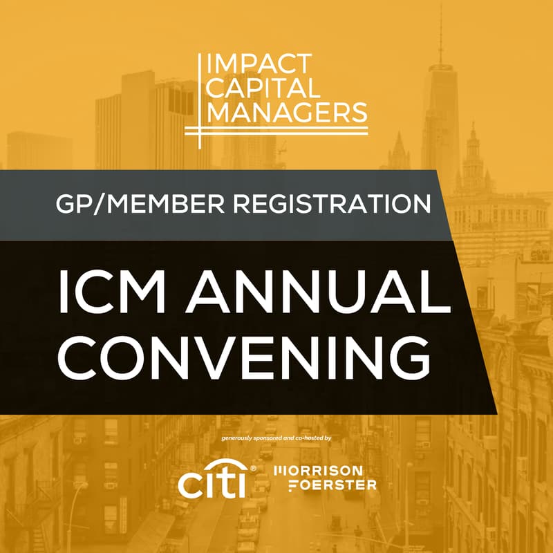 Cover Image for 2026 ICM Annual Convening (GP Member Registration)