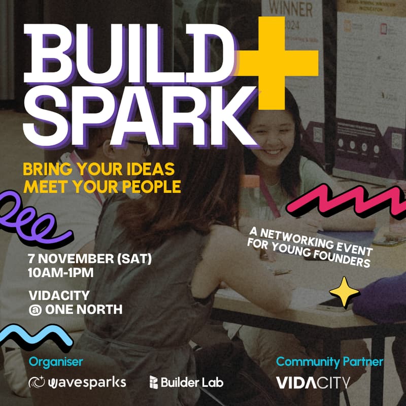 Cover Image for Build+Spark - a networking event for young founders