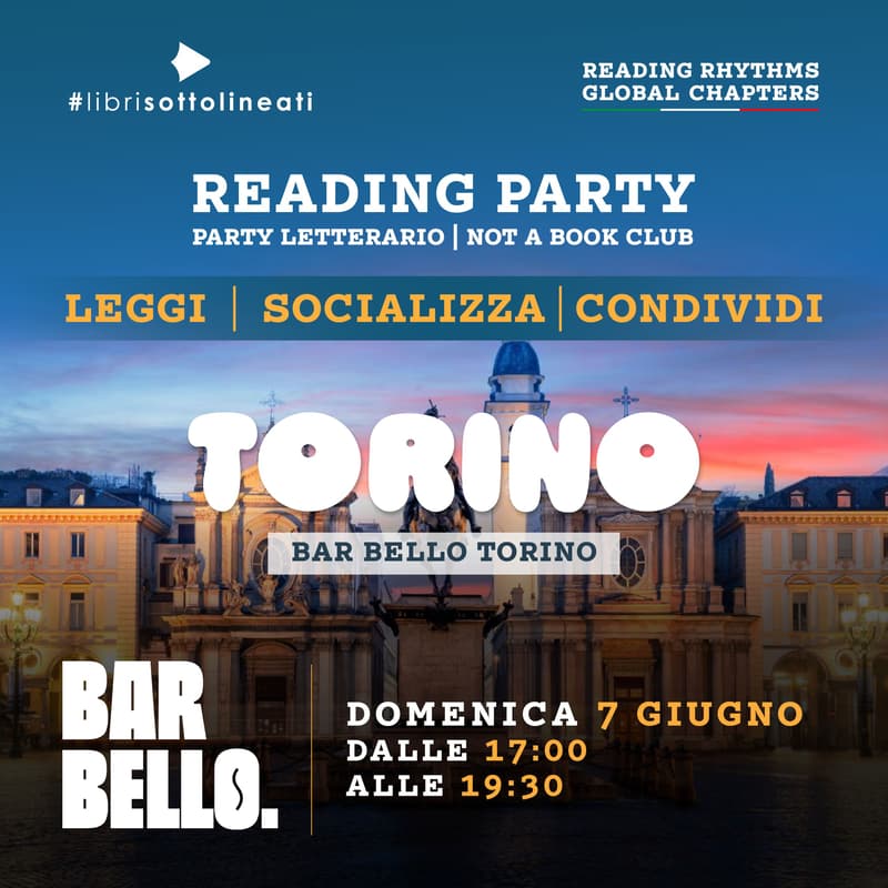 Cover Image for Reading Party Torino: domenica 07 giugno
