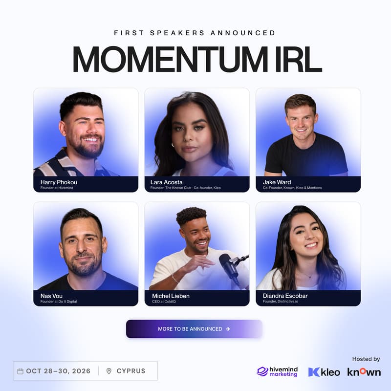 Cover Image for Momentum IRL by Hivemind, Kleo & Known