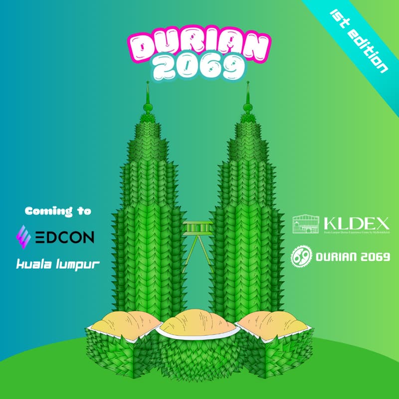 Cover Image for Durian Experience - Most Pungent and Spikey Event during Edcon Kuala Lumpur with KLDEX