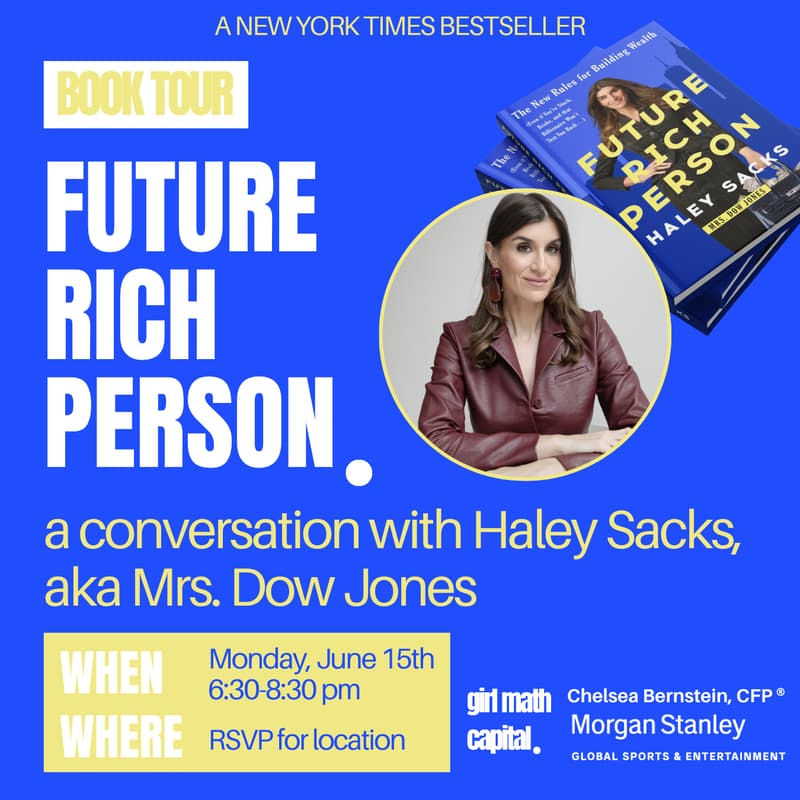 Cover Image for Girl Math Capital x Mrs. Dow Jones: Future Rich Person (NYC)