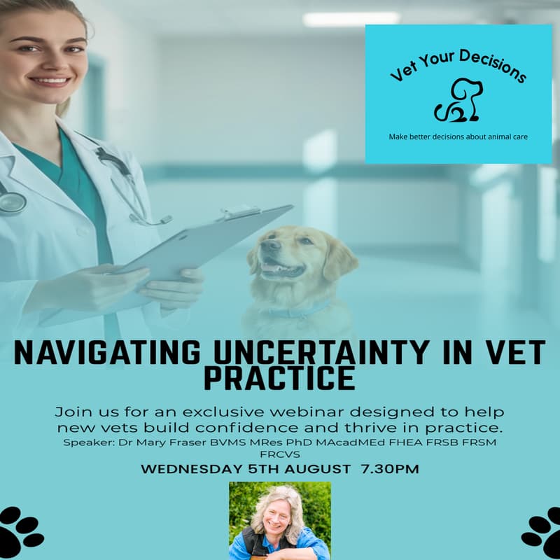 Cover Image for Navigating Uncertainty in Vet Practice