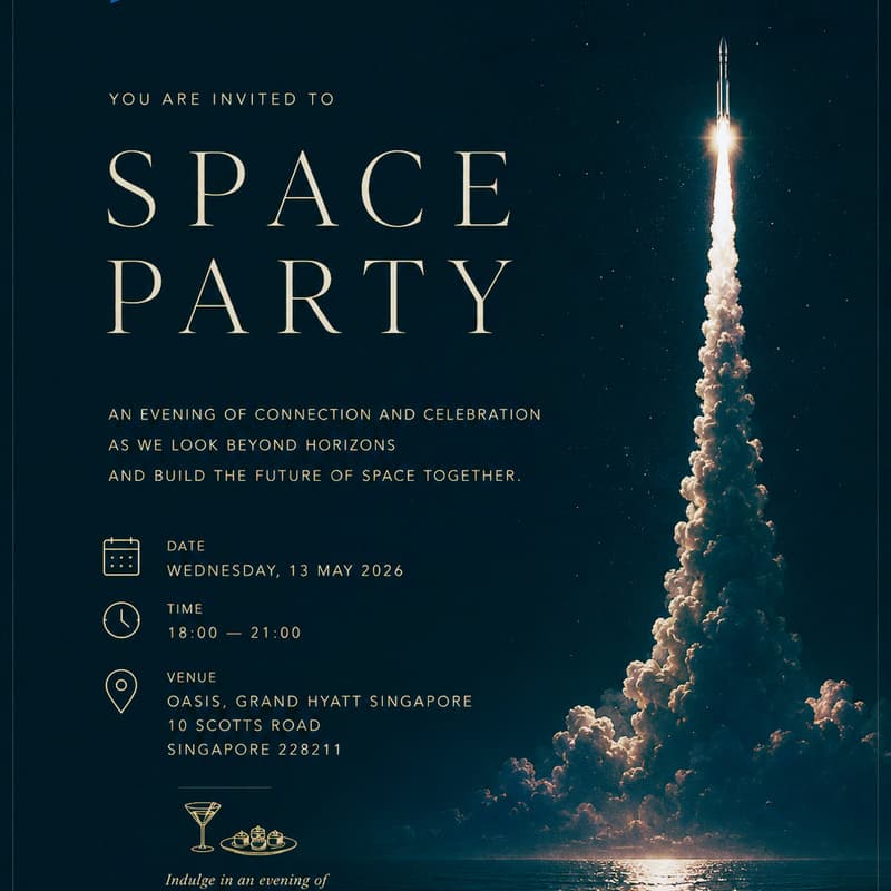Cover Image for Space Party - Hosted by the CEO of Mjolnir SpaceWorks