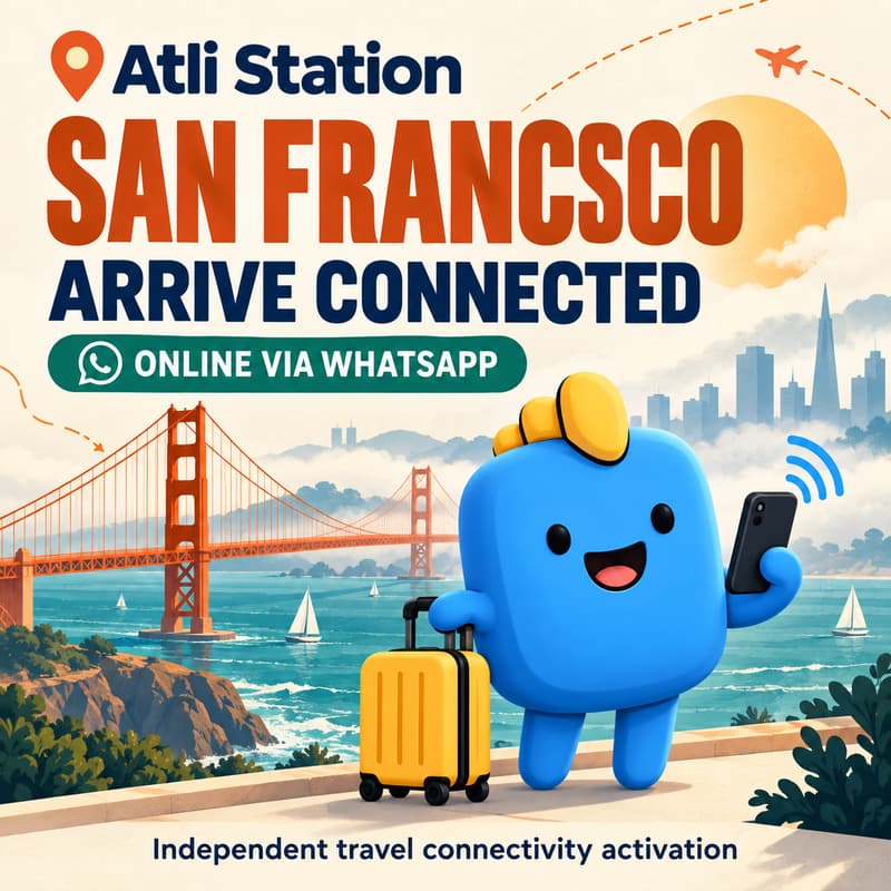 Cover Image for Atli Station San Francisco: Arrive Connected 🇺🇸 | TechCrunch Disrupt Week