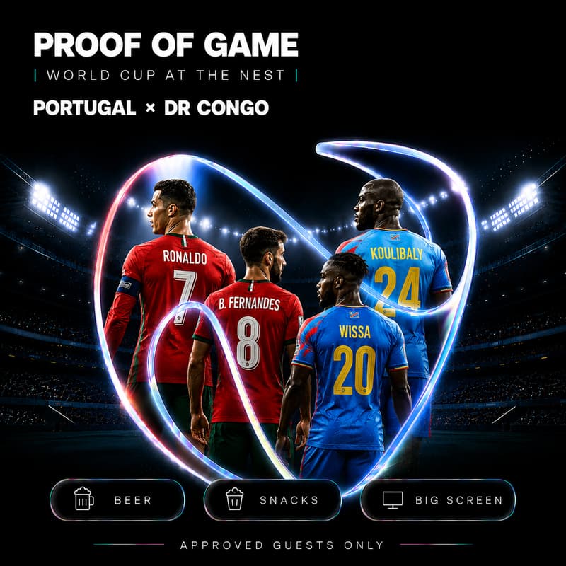 Cover Image for Portugal × DR Congo · World Cup at The Nest