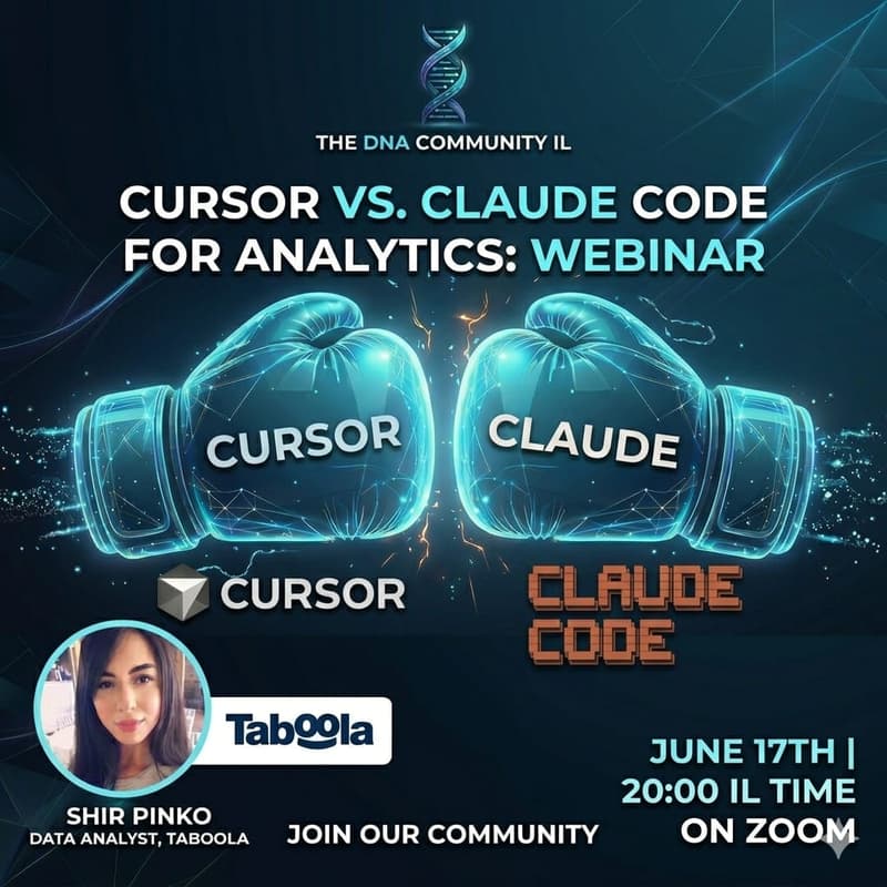 Cover Image for Cursor vs. Claude code for Analytics