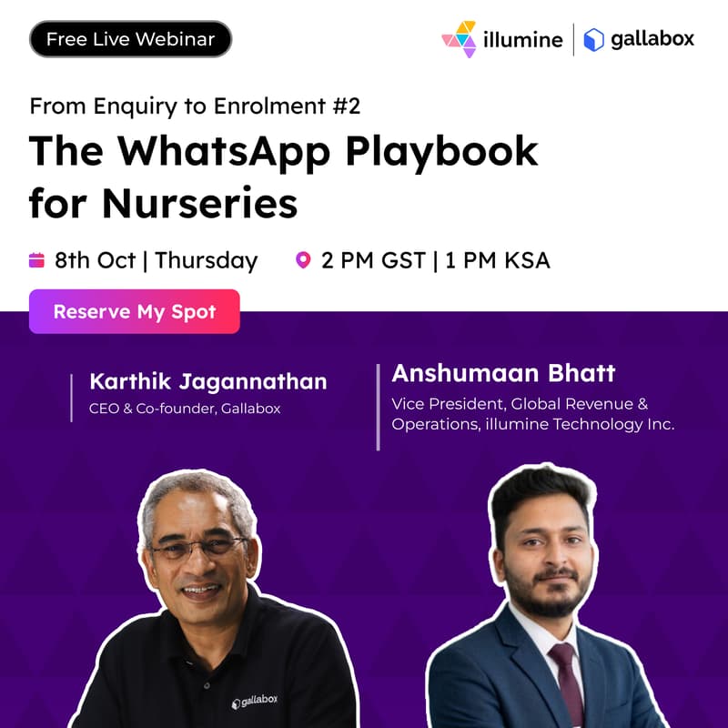 Cover Image for From Enquiry to Enrolment #2: The WhatsApp Playbook for Nurseries