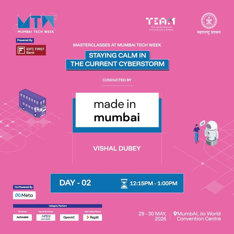 Cover Image for MTW Masterclass: Staying Calm in the Current Cyberstorm by Vishal Dubey