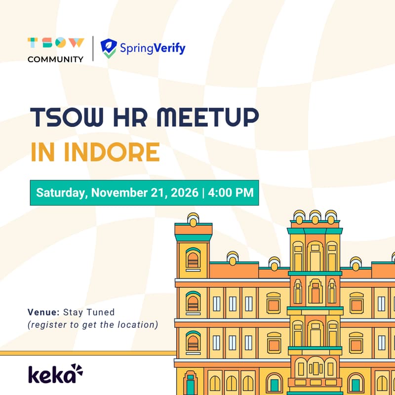 Cover Image for TSOW HR Meetup in Indore