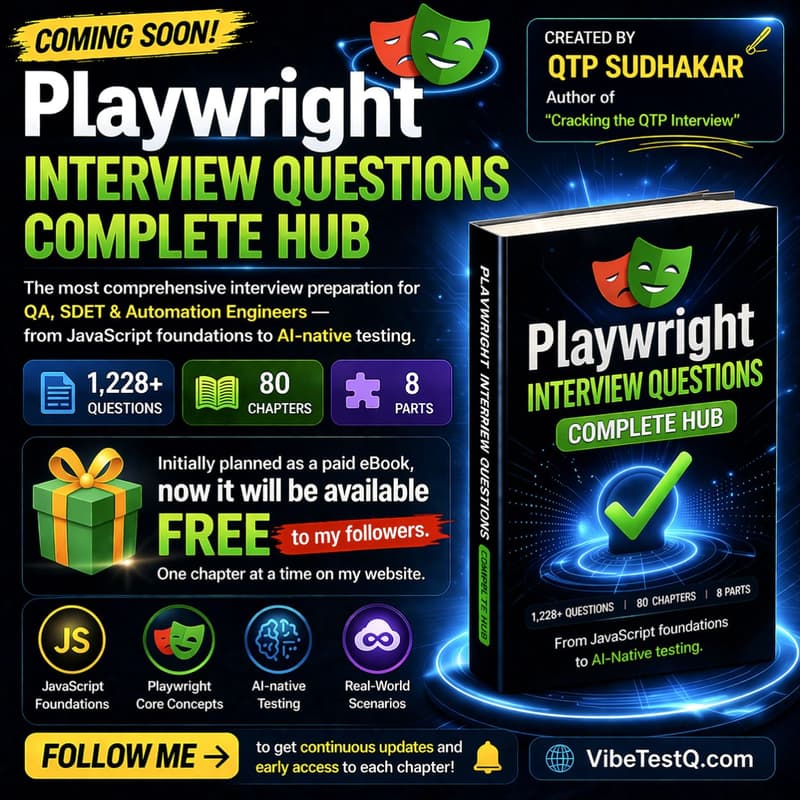 INDIAN QA CLUB | Playwright Interview Workshop + Exclusive Community ...