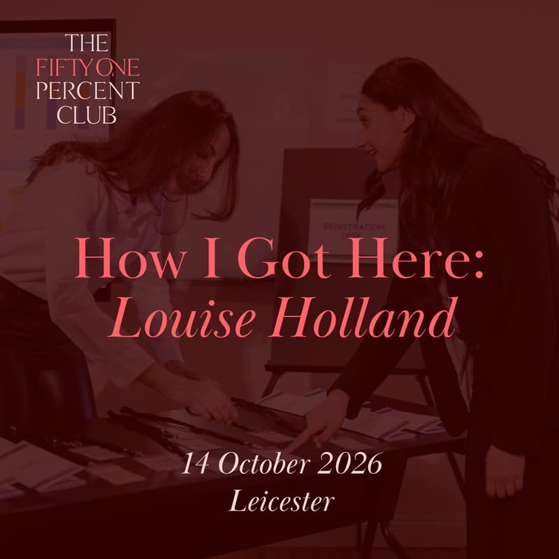 Cover Image for How I Got Here: Building Multiple Businesses, a Global Career, and a Festival with Louise Holland (Leicester)