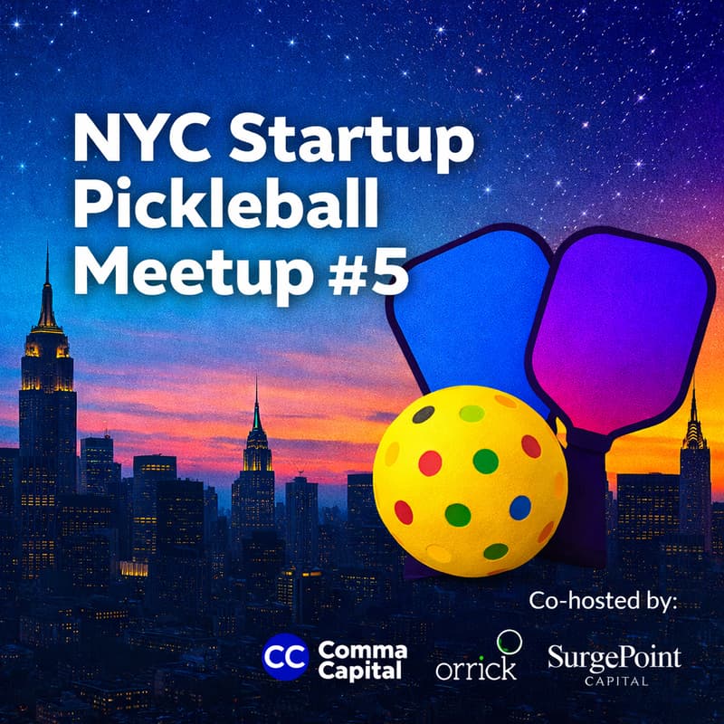 Cover Image for NYC Startup Pickleball Meetup #5