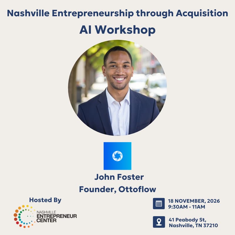 Cover Image for Nashville ETA AI Workshop