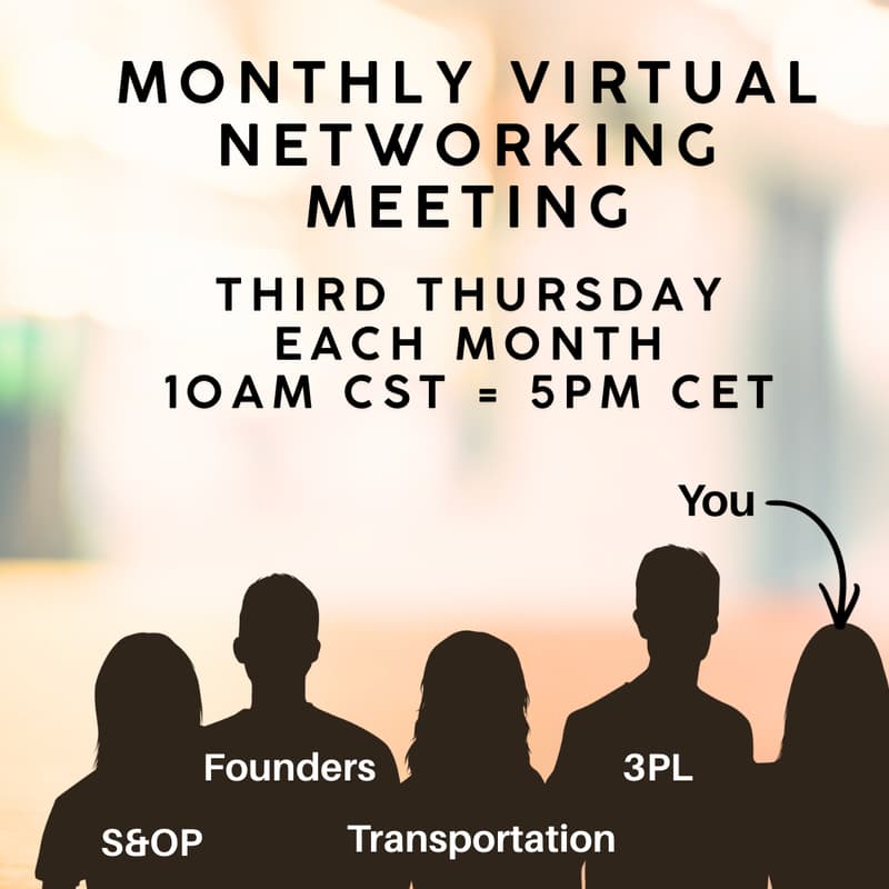 Cover Image for Supply Chain Social Club - Virtual (June)