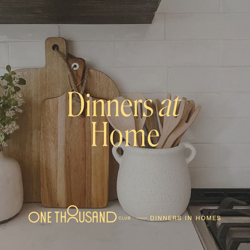 Cover Image for Dinner At Home X When did you feel most present and least worried about the future?