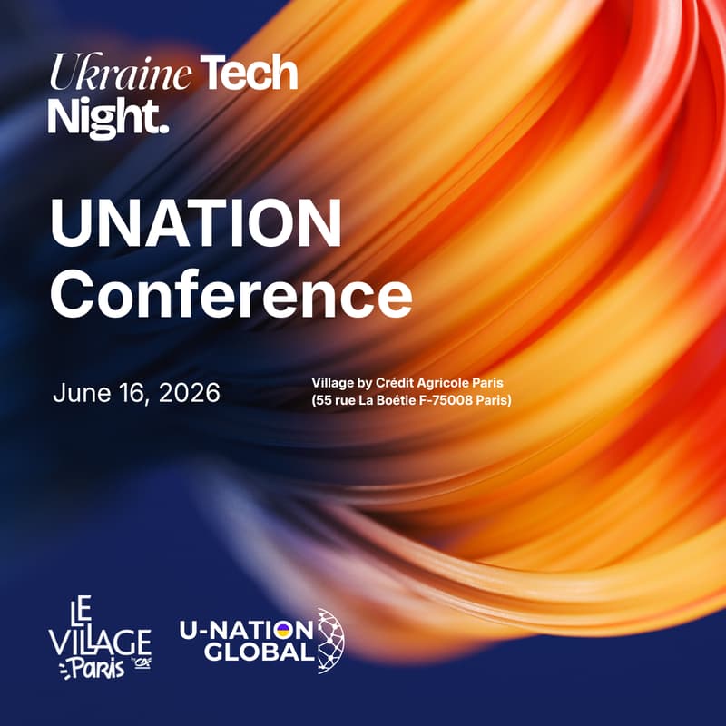 Cover Image for The Ukraine Tech Night: U-Nation Conference. Innovations to Rebuild Ukraine