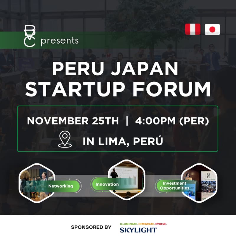 Cover Image for Peru Japan Startup Forum 2026