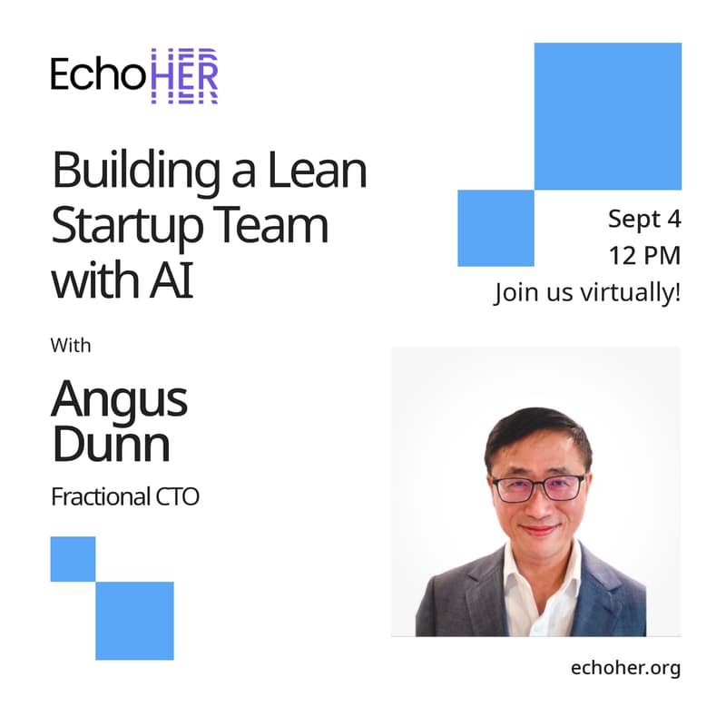 Cover Image for (Virtual) Building a Lean Startup Team with AI