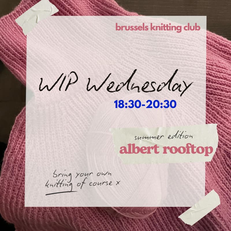 Cover Image for WIP Wednesday - Brussels Knitting Club