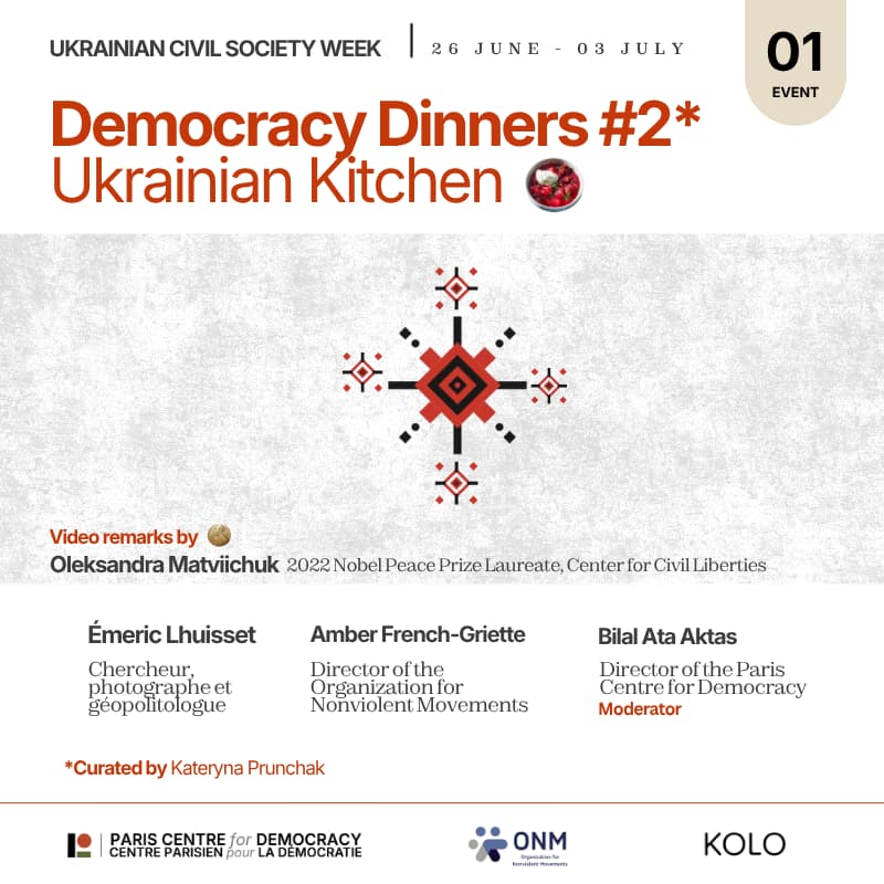 Cover Image for Democracy Dinners #2 - Ukrainian Kitchen