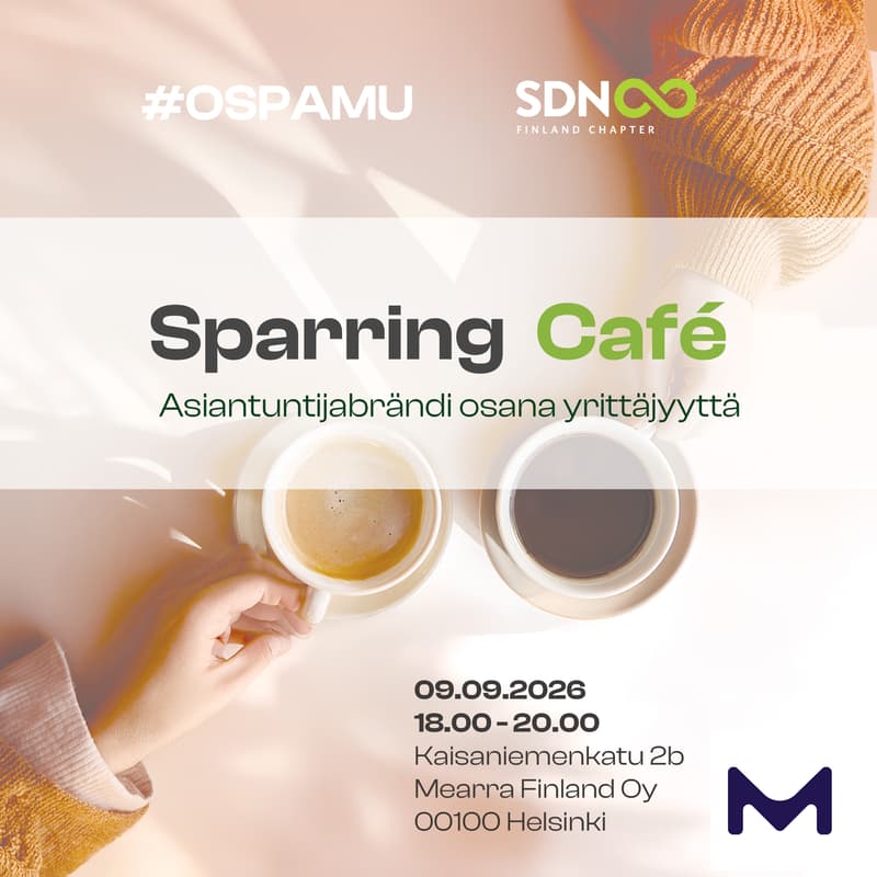 Cover Image for Sparring Café: asiantuntijabrändi osana yrittäjyyttä