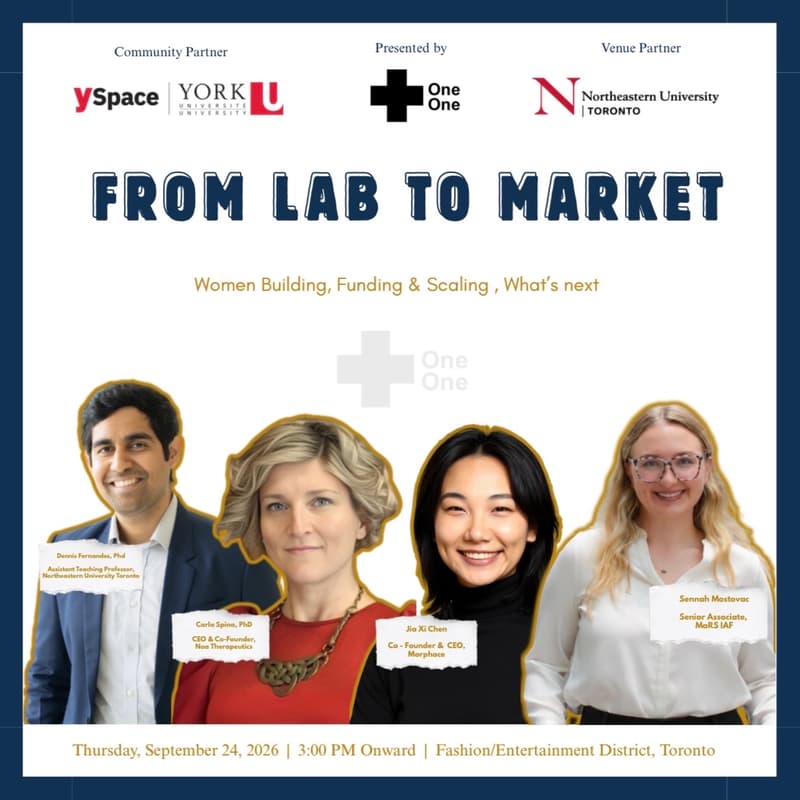 Cover Image for From Lab to Market - Women Building, Funding & Scaling What's Next