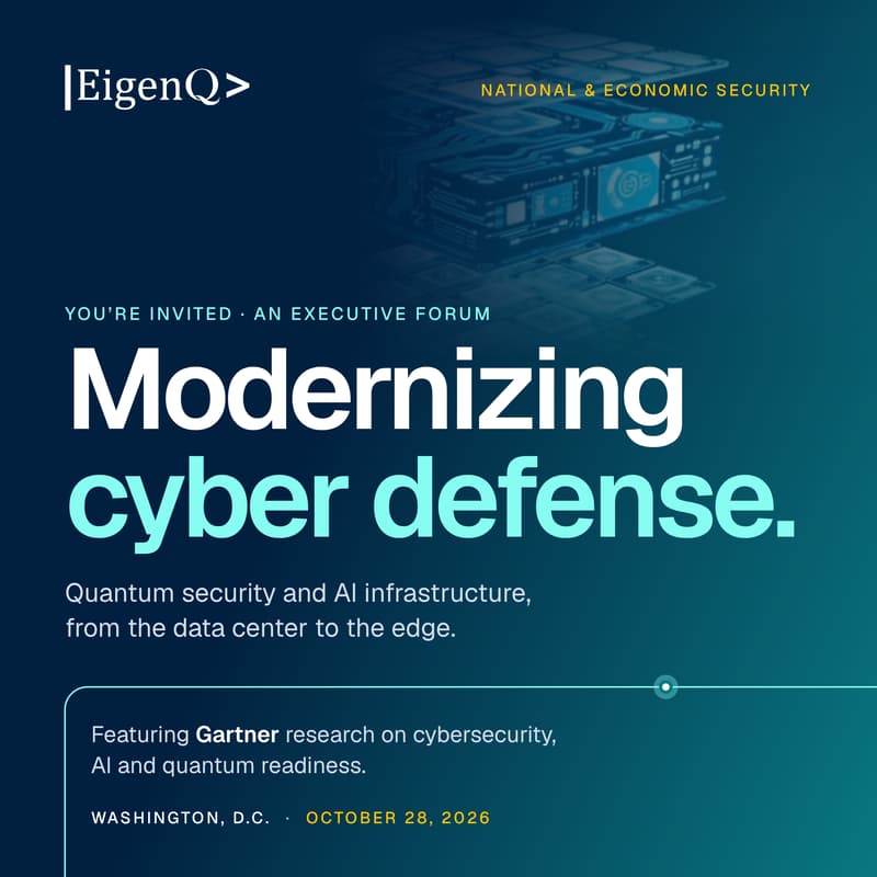 Cover Image for EigenQ Forum: Modernizing Cyber Defense