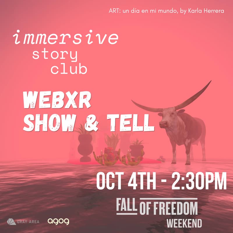 Cover Image for WebXR Show & Tell