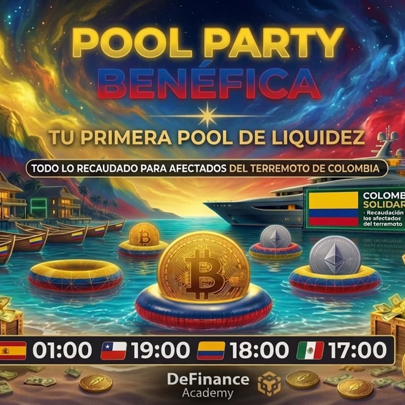 Cover Image for 🇨🇴 Pool Party Benéfica! 🎉