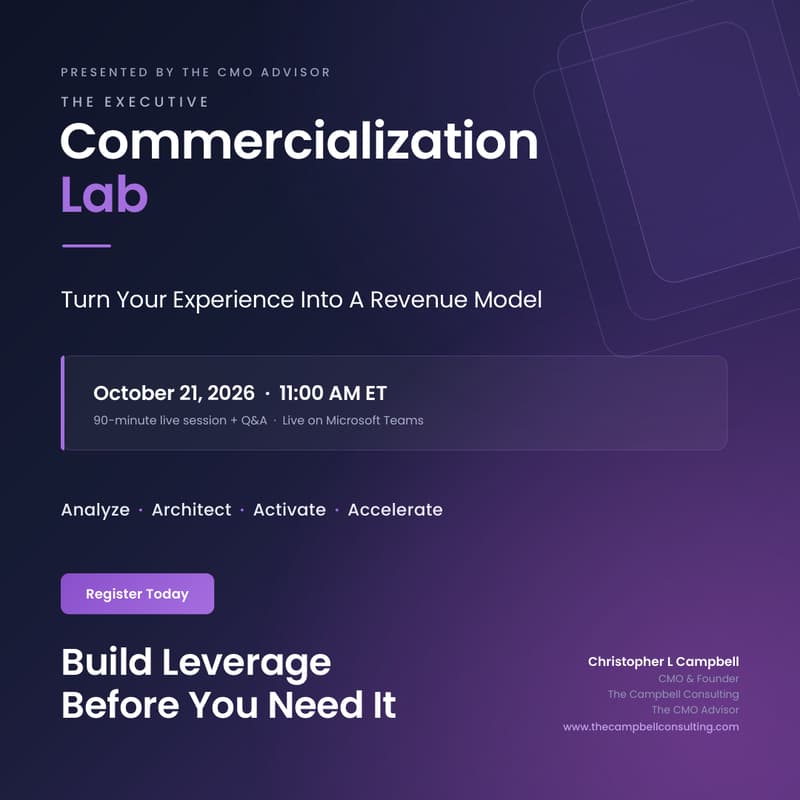 Cover Image for The Executive Commercialization Lab